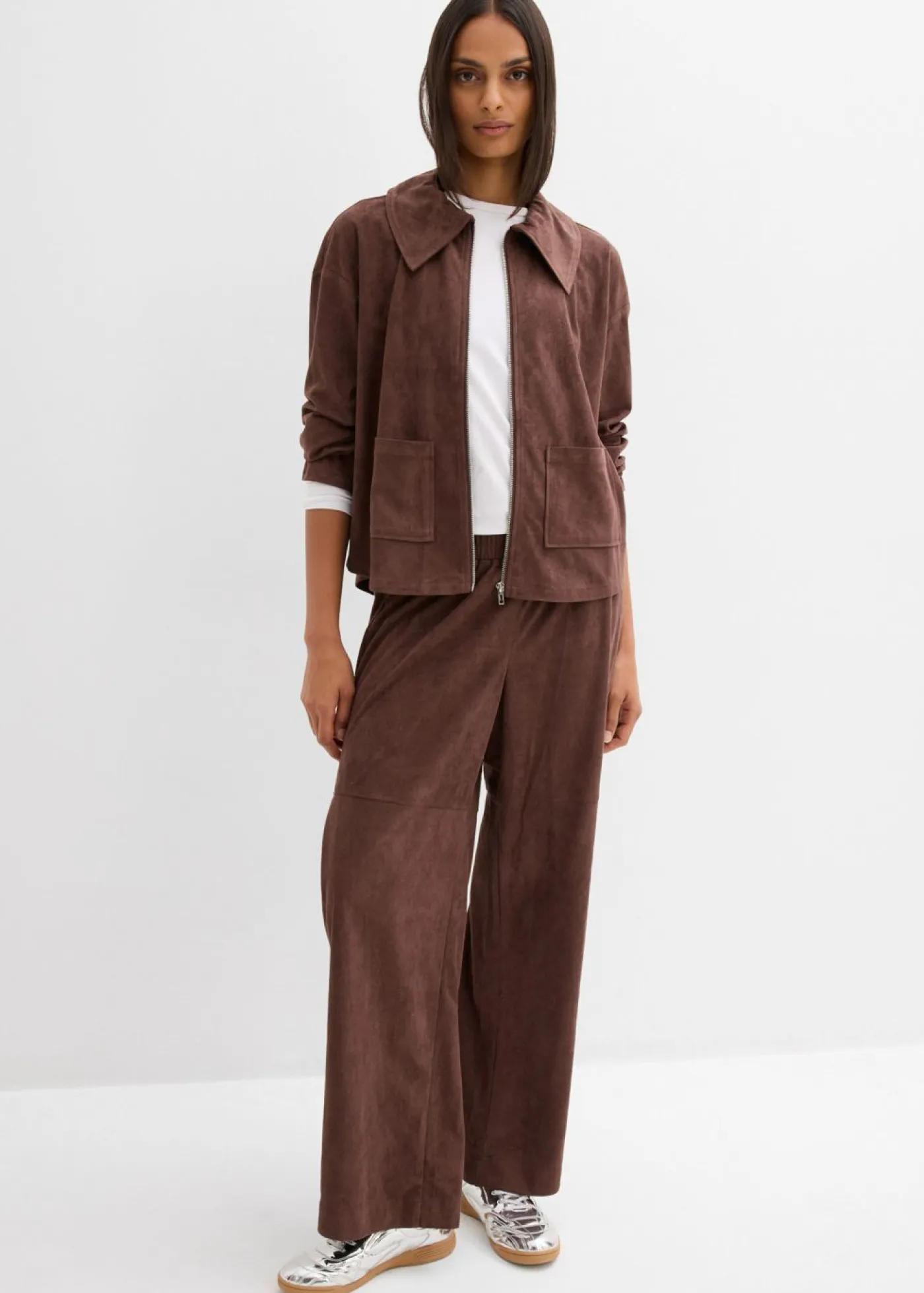 Discount Camisa de ante sintético Mujer Chaquetas Y Abrigos