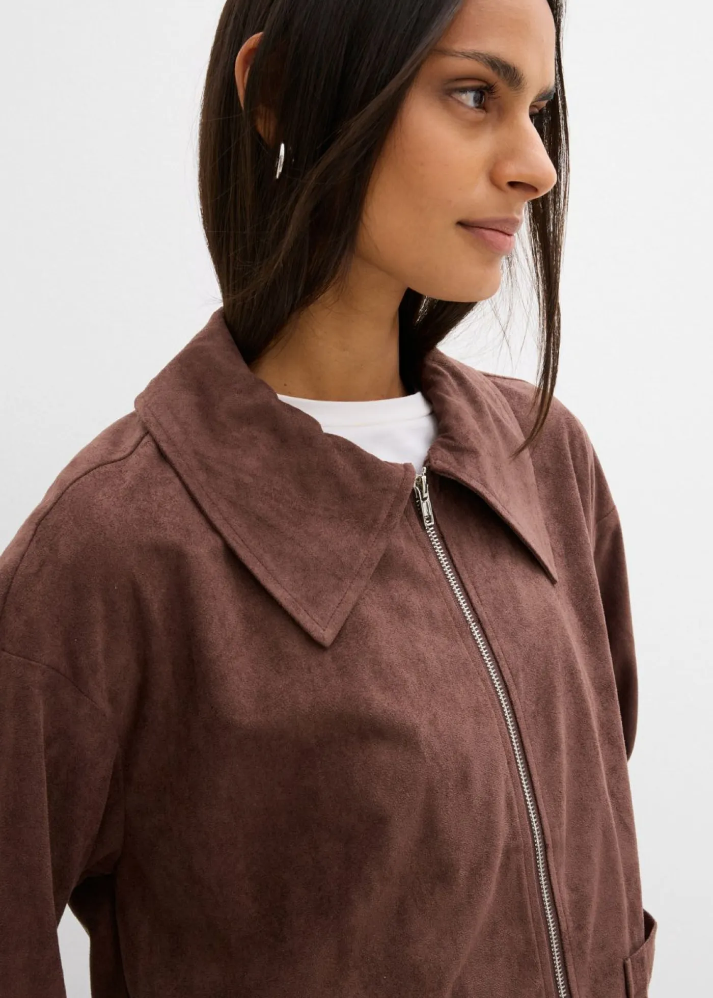 Discount Camisa de ante sintético Mujer Chaquetas Y Abrigos