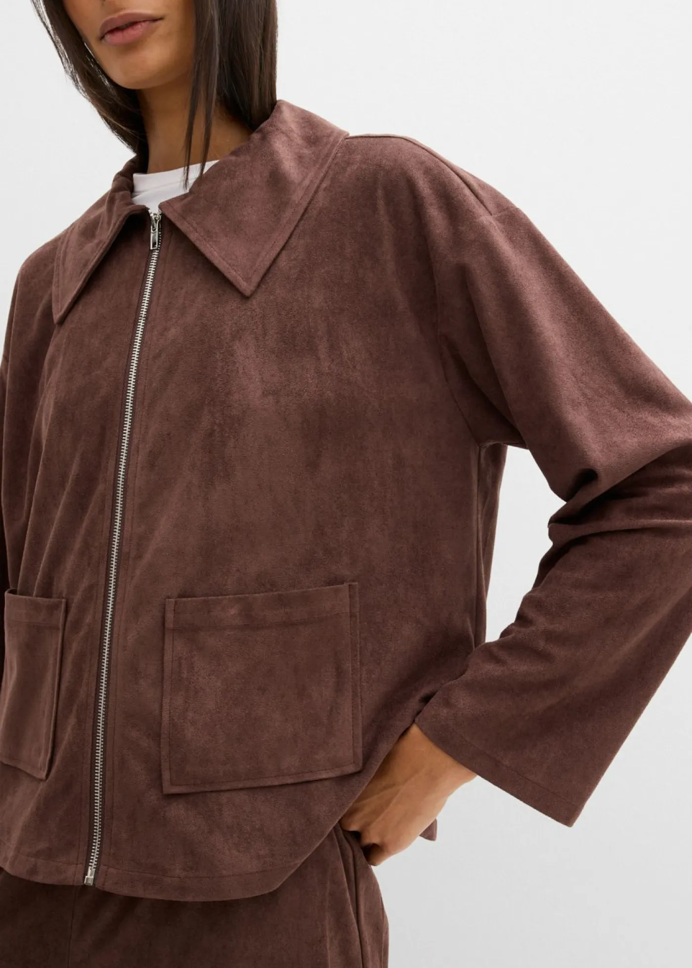 Discount Camisa de ante sintético Mujer Chaquetas Y Abrigos