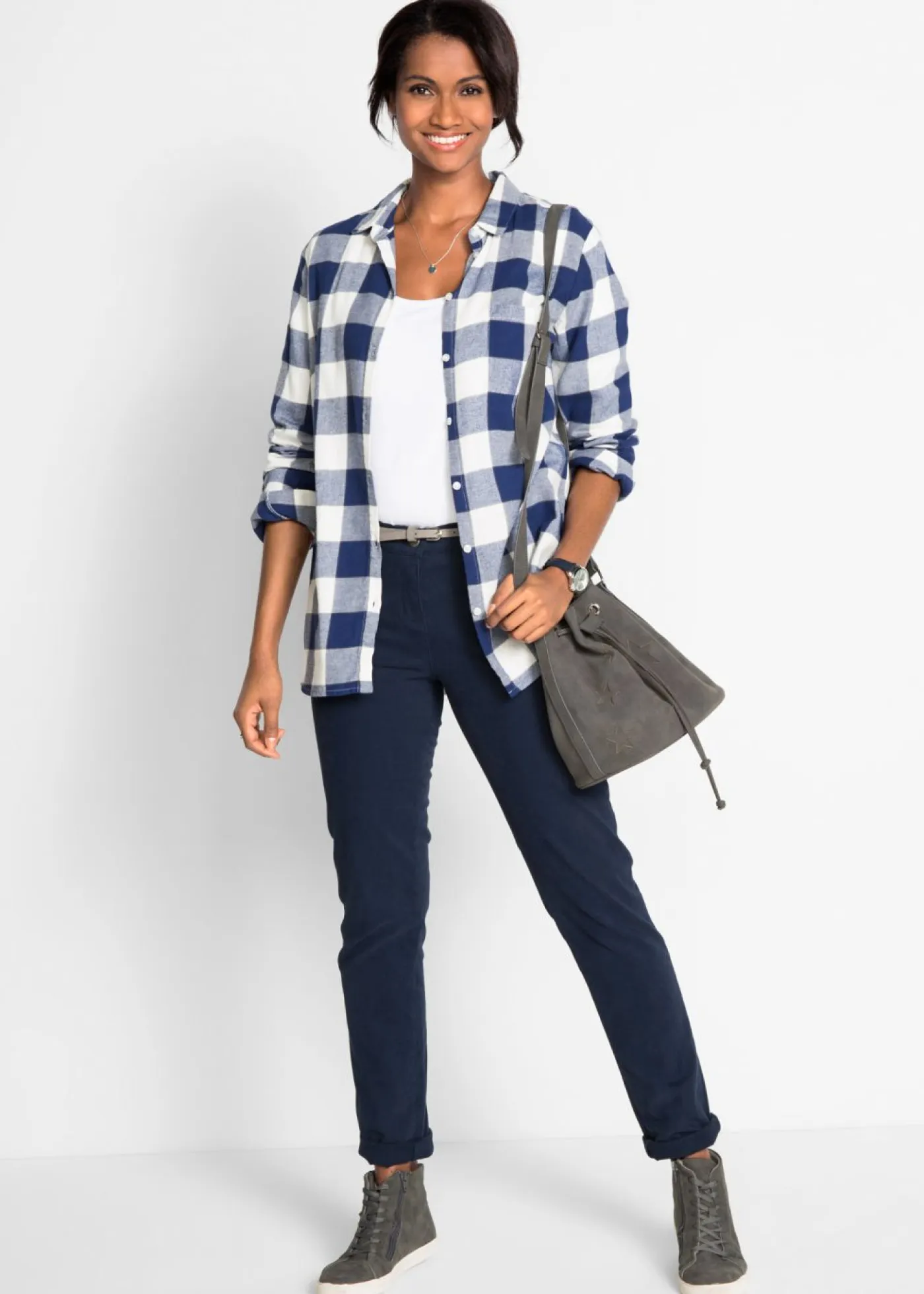 Sale Camisa de franela Mujer Camisas Y Blusas