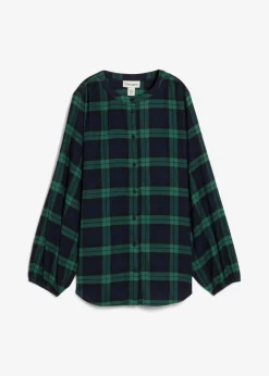 Camisa de franela de algodón puro Mujer Camisas Y Blusas