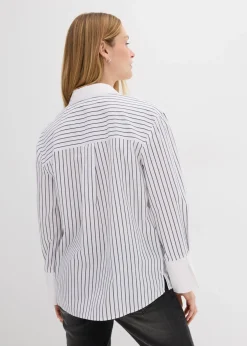 Discount Camisa holgada de algodón puro Mujer Esenciales|Camisas Y Blusas