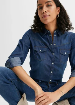 Online Camisa vaquera Mujer Camisas Y Blusas