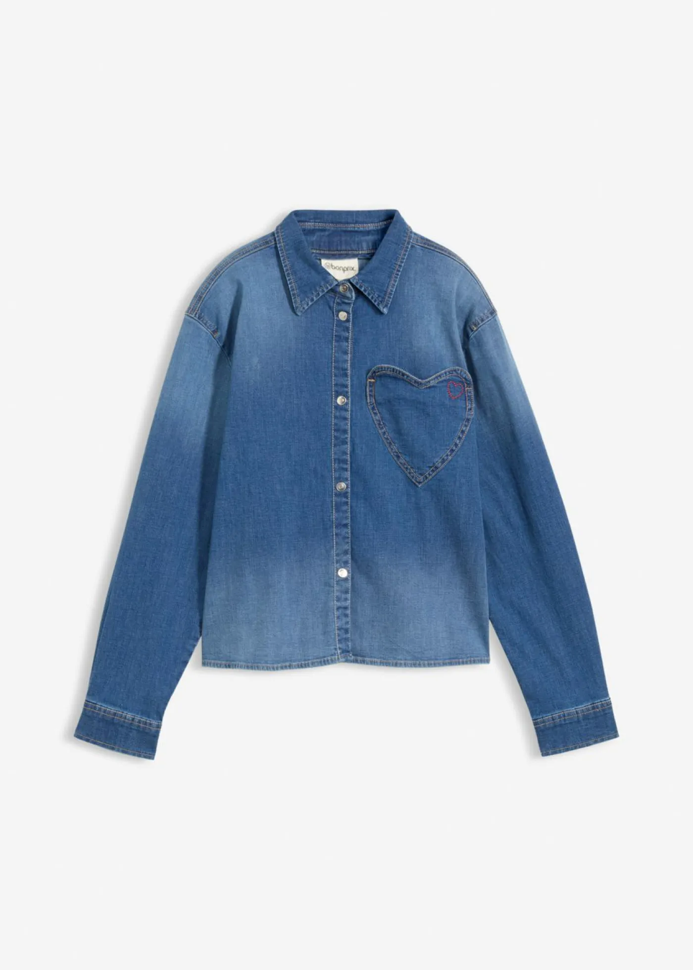 Discount Camisa vaquera con algodón orgánico Mujer Camisas Y Blusas