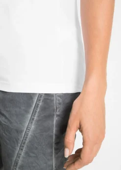 Discount Camiseta ajustada Mujer Básicos|Camisetas