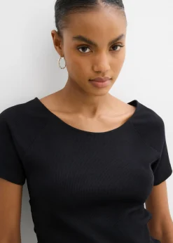 Best Camiseta ajustada de algodón orgánico puro Mujer Camisetas