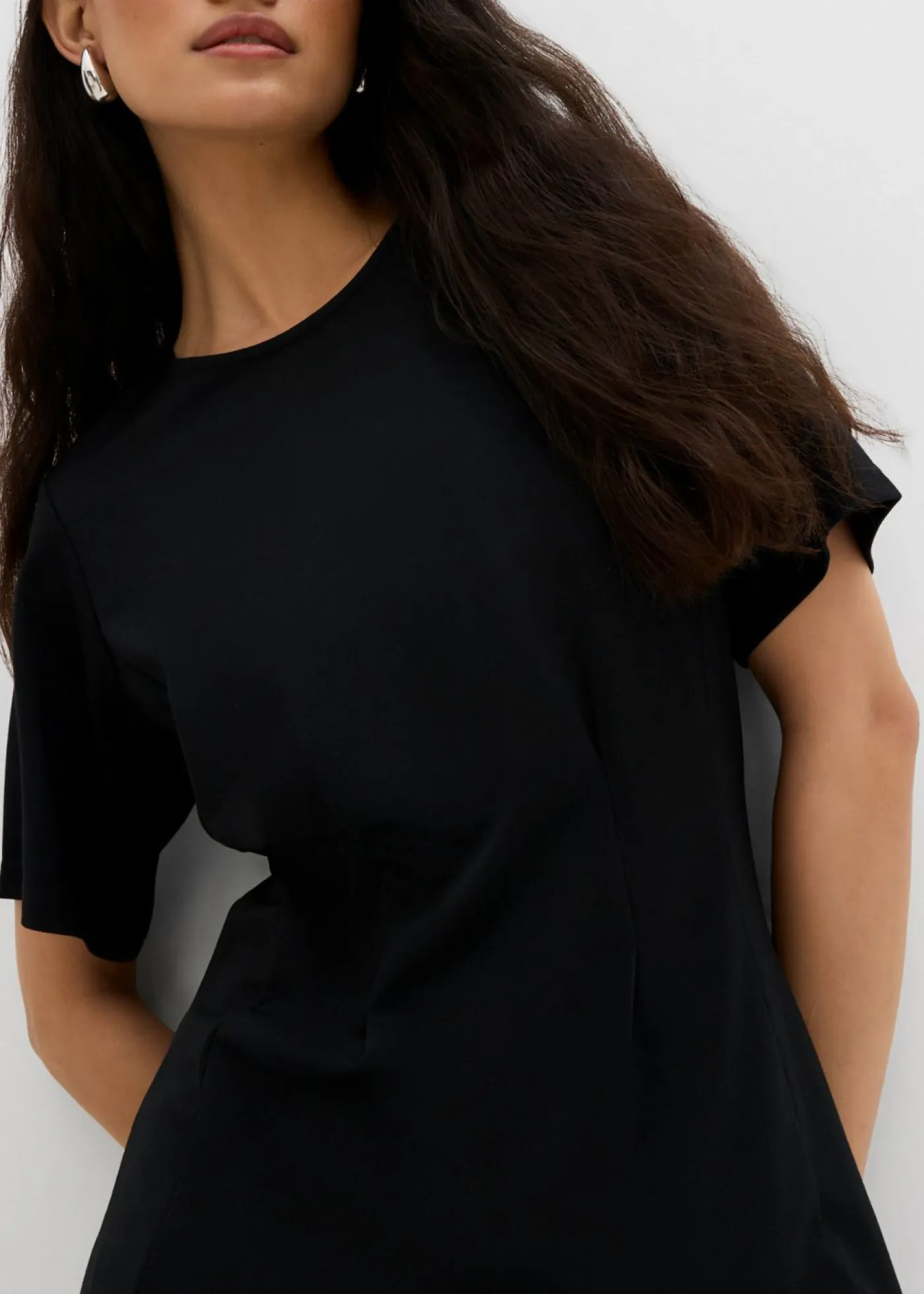 Online Camiseta ajustada de cómodo Punto di Roma Mujer Esenciales|Camisetas