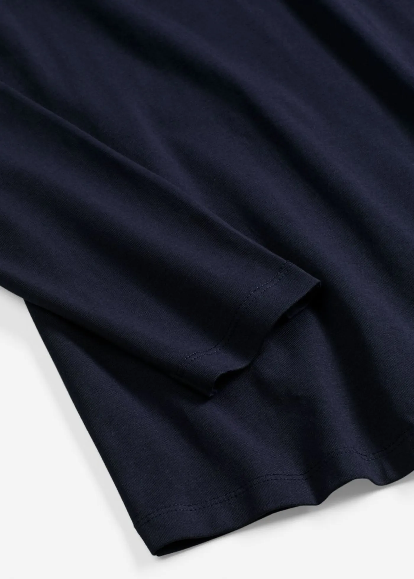 Camiseta ajustada de manga larga Mujer Básicos|Camisetas