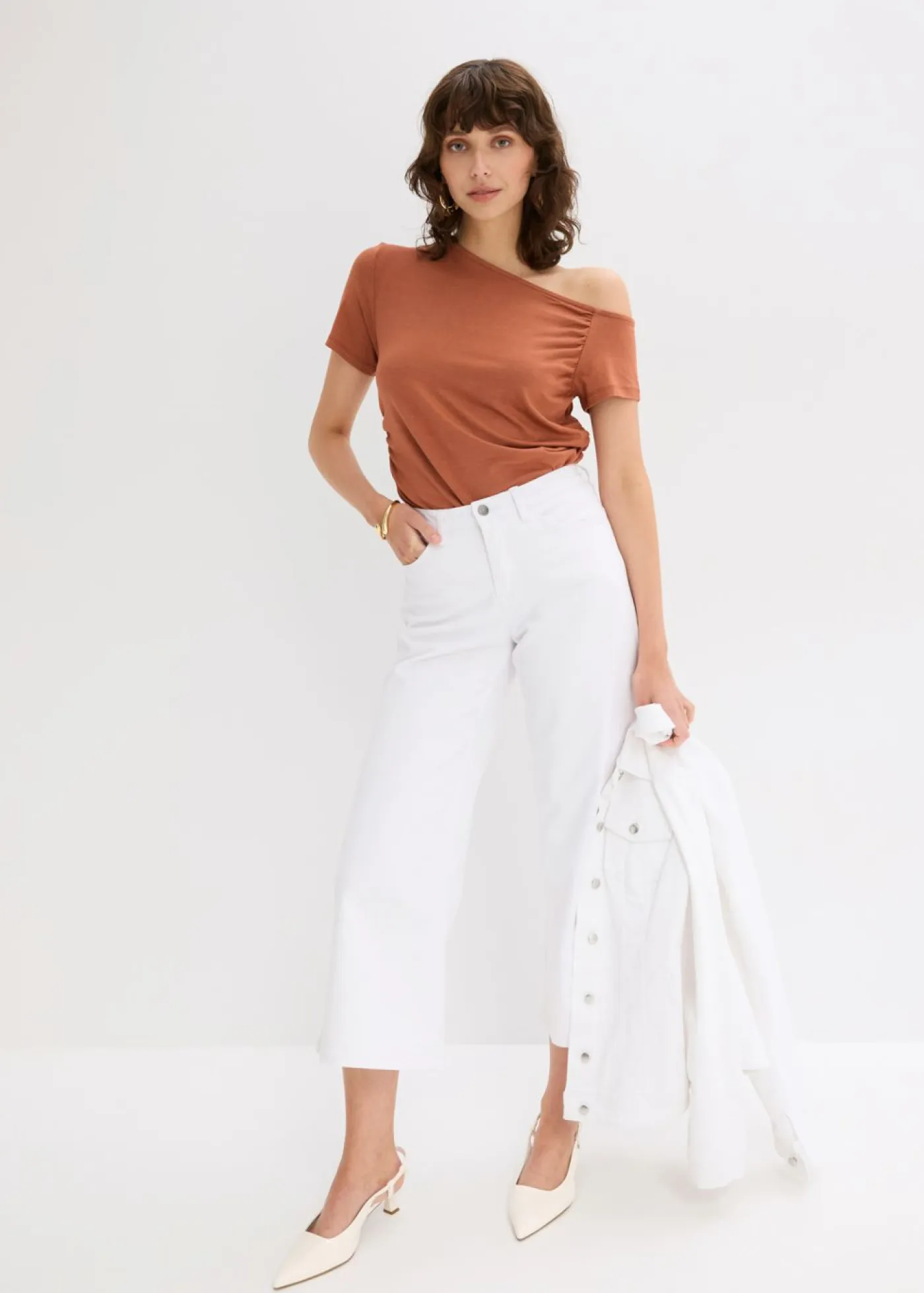 Outlet Camiseta asimétrica Mujer Camisetas