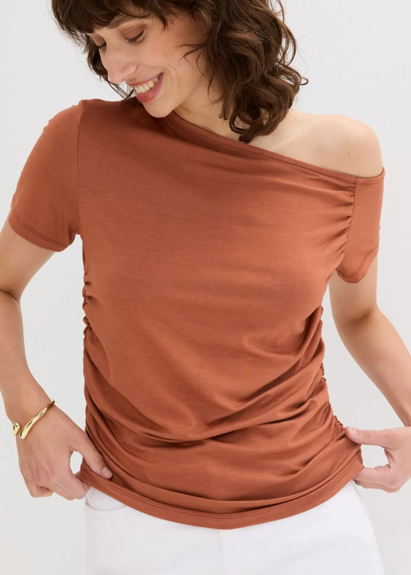 Outlet Camiseta asimétrica Mujer Camisetas