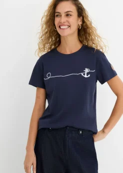 Discount Camiseta bordada Mujer Camisetas