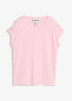Outlet Camiseta boxy de manga corta Mujer Camisetas|Novedades