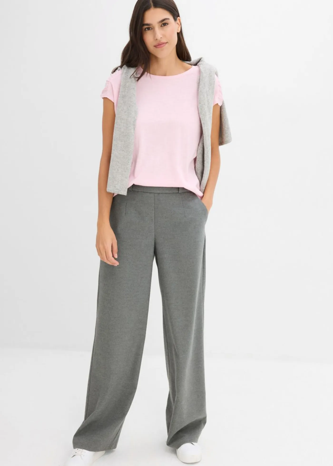 Outlet Camiseta boxy de manga corta Mujer Camisetas|Novedades
