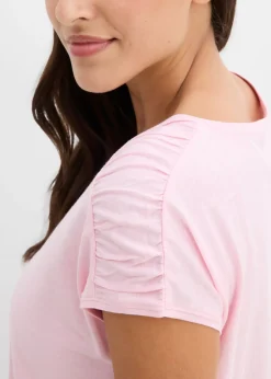 Outlet Camiseta boxy de manga corta Mujer Camisetas|Novedades
