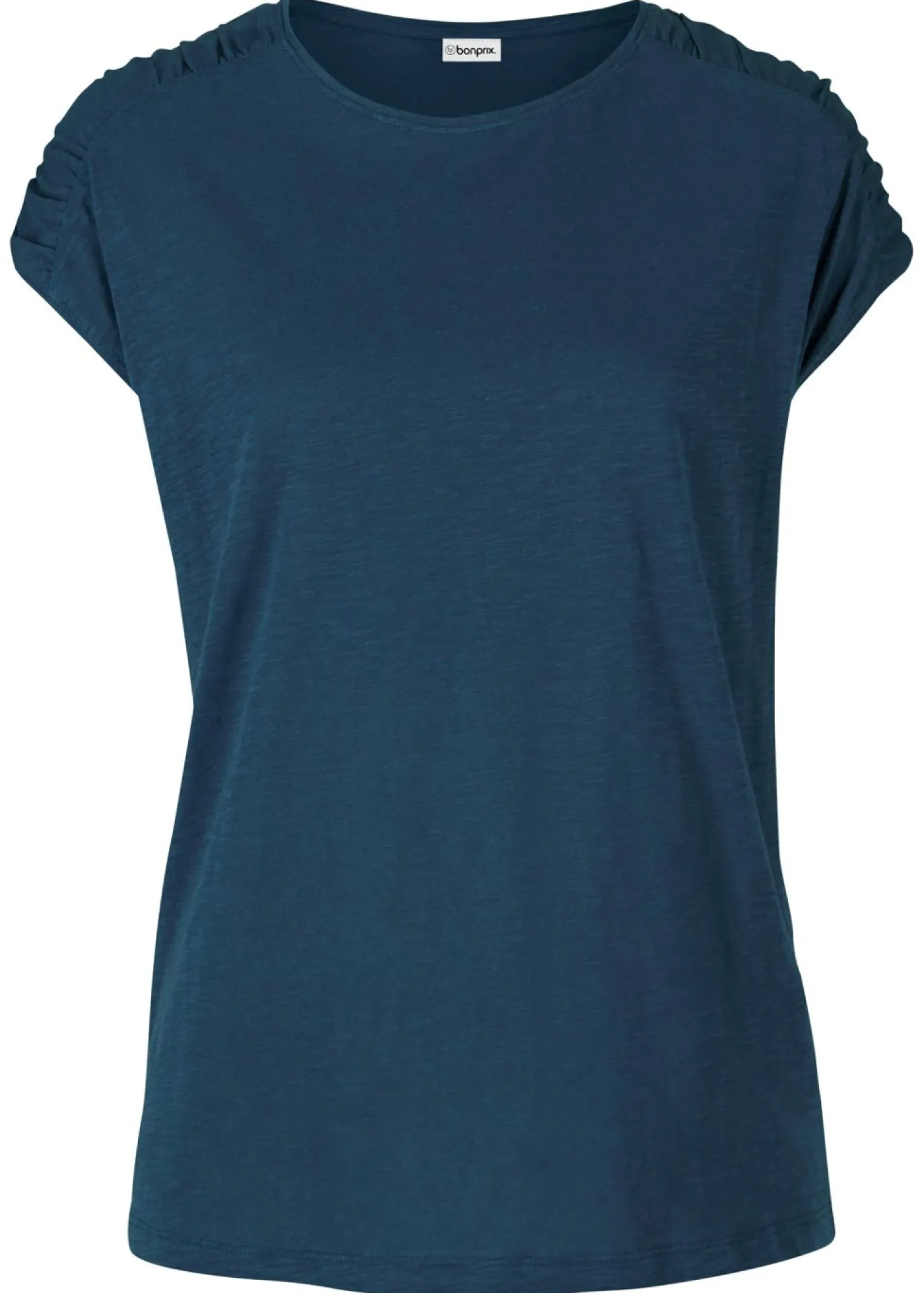 Online Camiseta boxy de manga corta Mujer Camisetas|Novedades