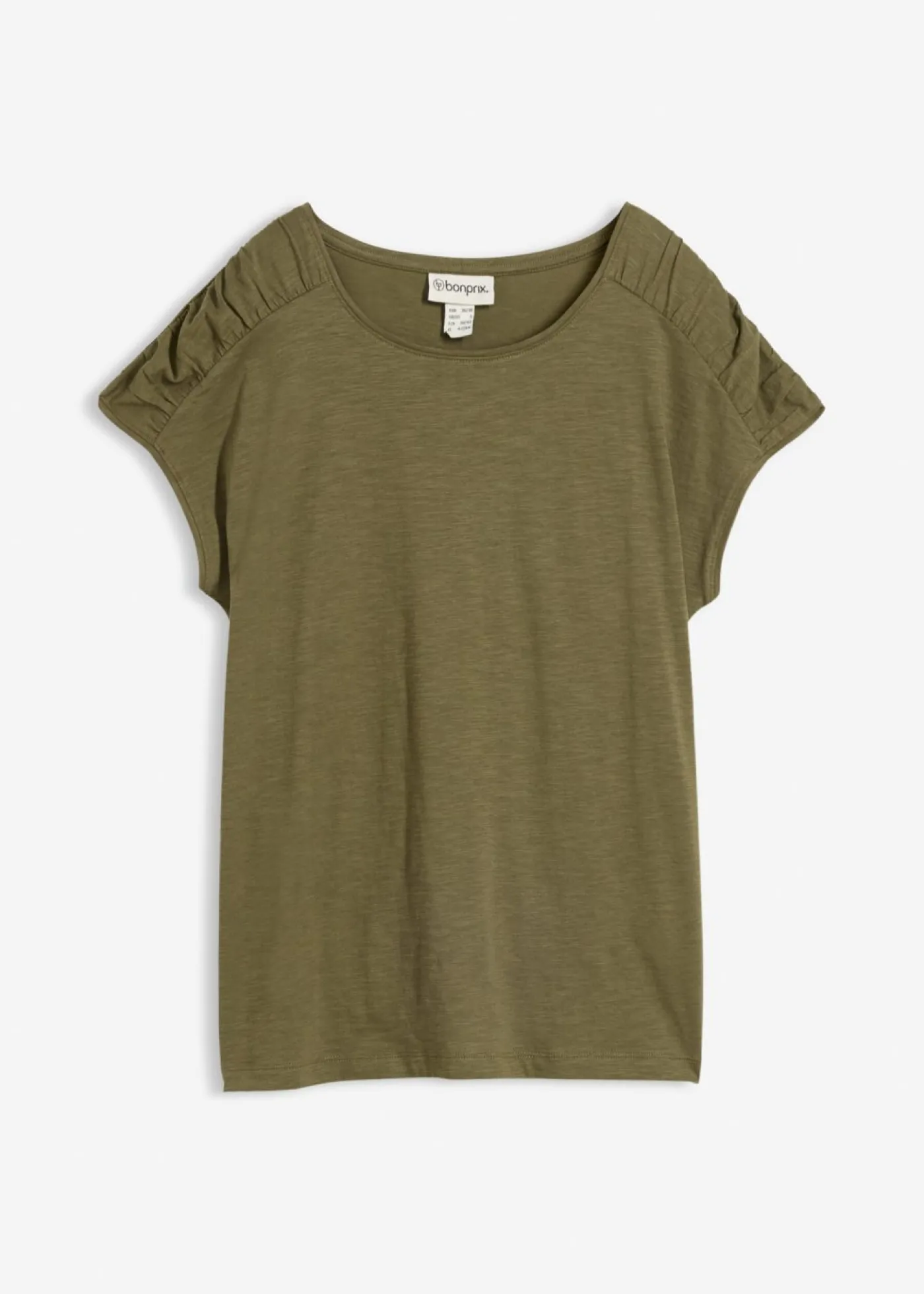 Online Camiseta boxy de manga corta Mujer Camisetas|Novedades