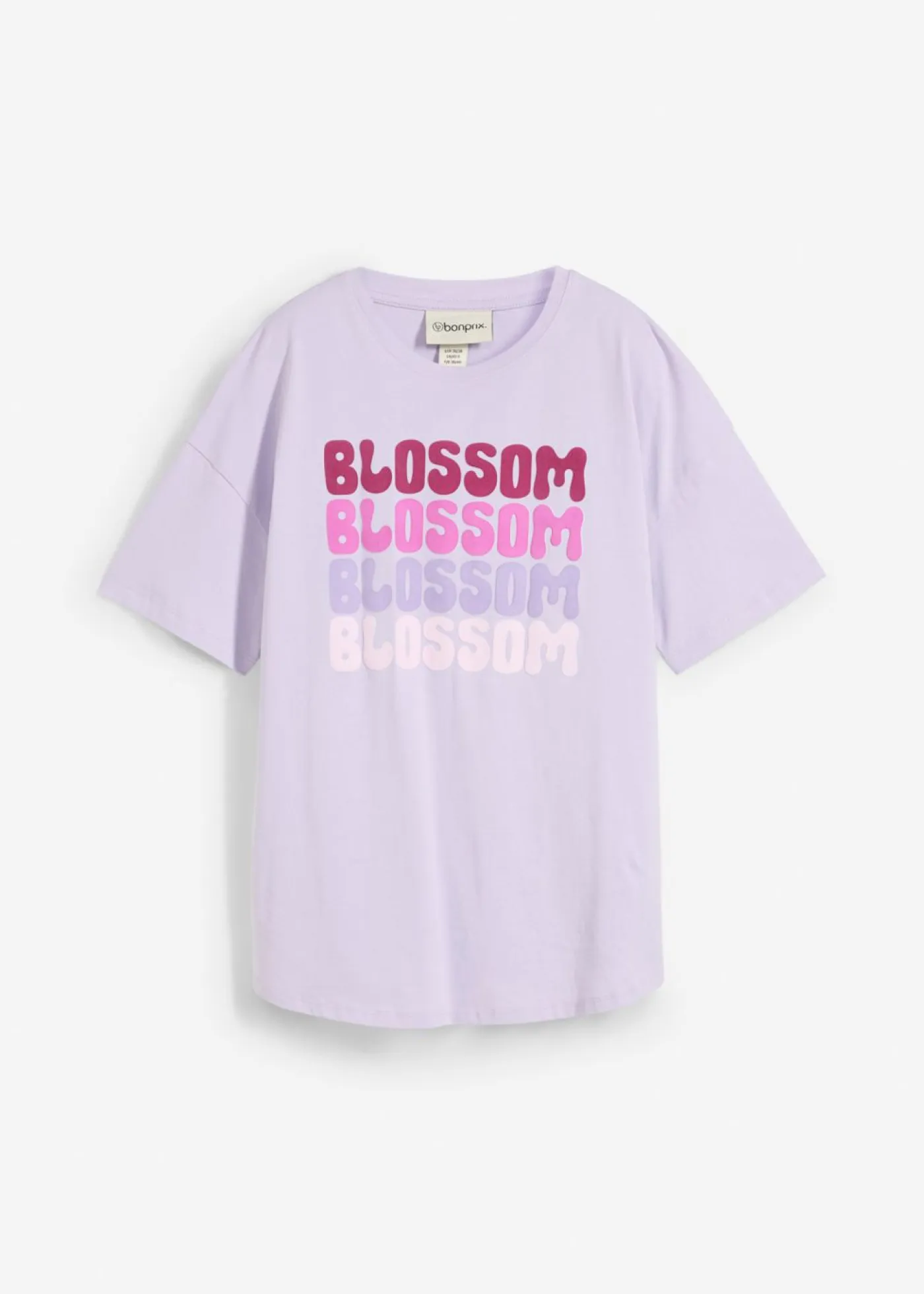 Camiseta boxy oversize de algodón orgánico Mujer Camisetas
