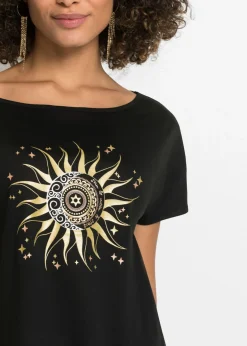 New Camiseta con abertura Mujer Camisetas