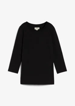 Best Camiseta con algodón orgánico puro con mangas 3/4 Mujer Básicos|Camisetas