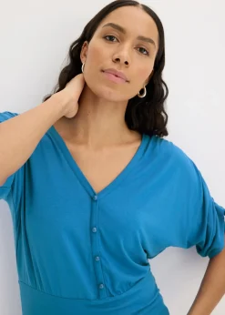 Clearance Camiseta con botones Mujer Camisetas