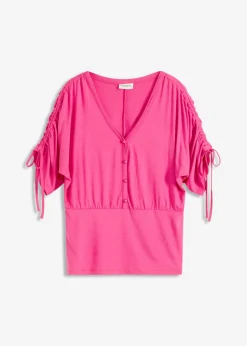 Outlet Camiseta con botones Mujer Camisetas