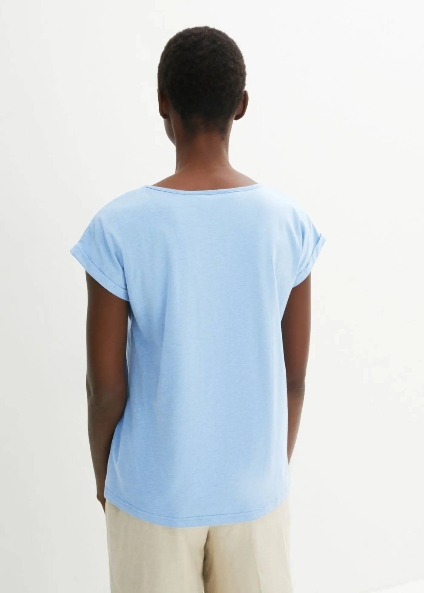 Sale Camiseta con contenido de seda Mujer Premium|Camisetas