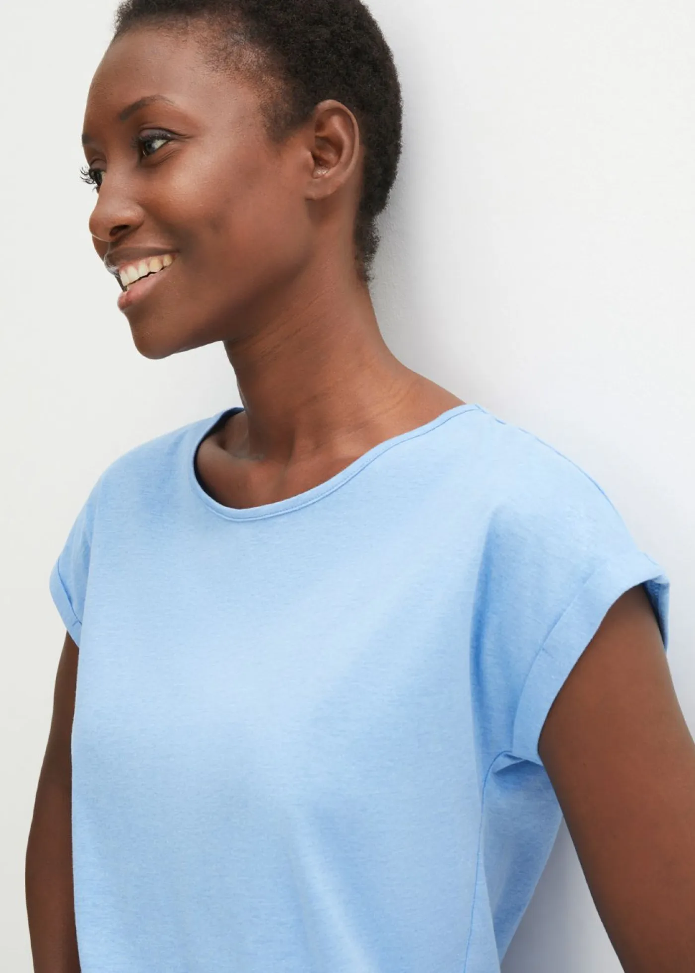 Sale Camiseta con contenido de seda Mujer Premium|Camisetas