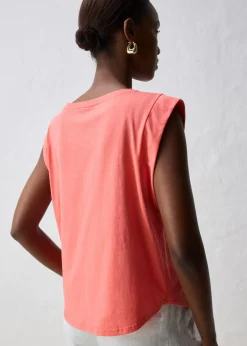 Clearance Camiseta con contenido de seda Mujer Premium|Camisetas