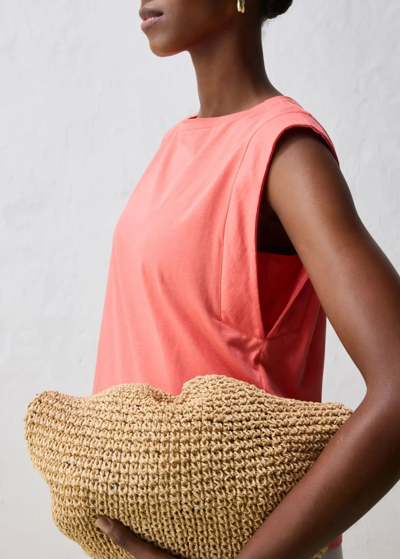 Clearance Camiseta con contenido de seda Mujer Premium|Camisetas
