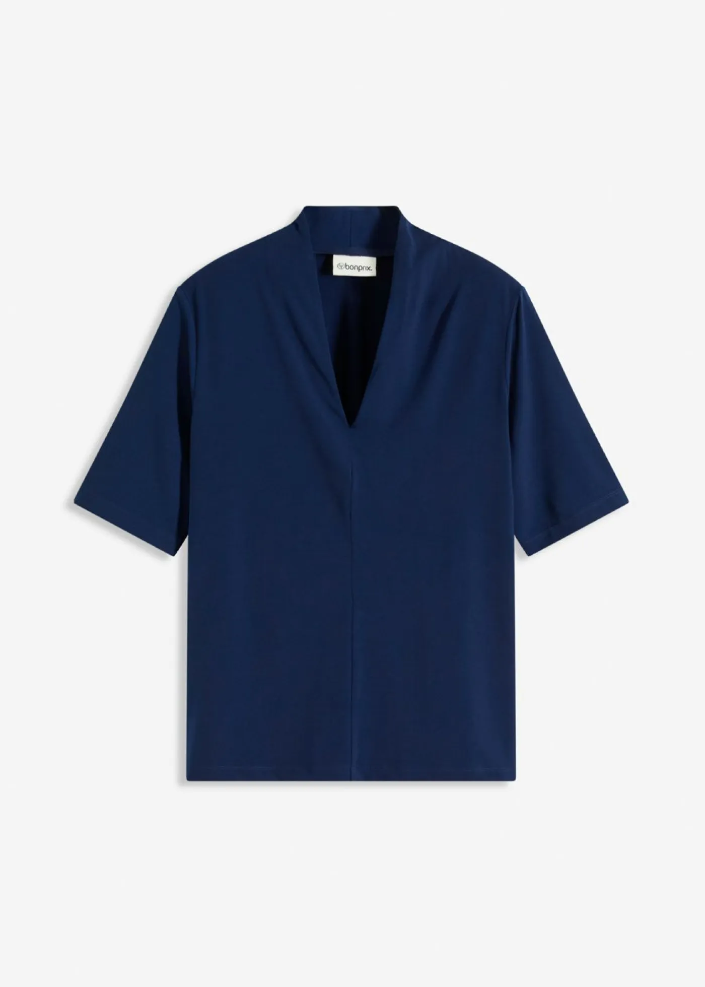 Camiseta con cuello chimenea Mujer Camisetas|Novedades