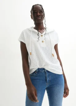 Best Camiseta con cuello henley Mujer Camisetas