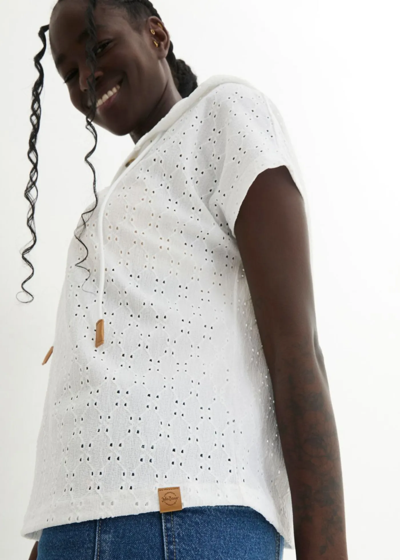 Best Camiseta con cuello henley Mujer Camisetas