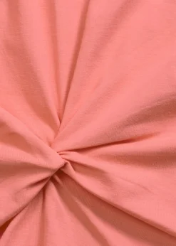 Sale Camiseta con detalle de nudo Mujer Camisetas