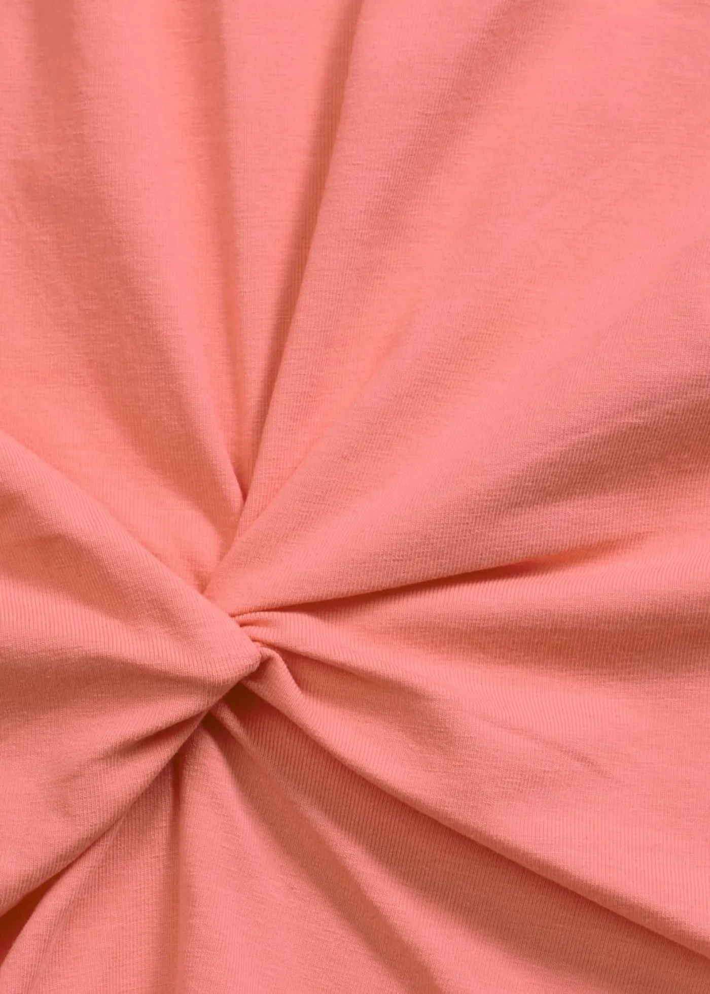 Sale Camiseta con detalle de nudo Mujer Camisetas