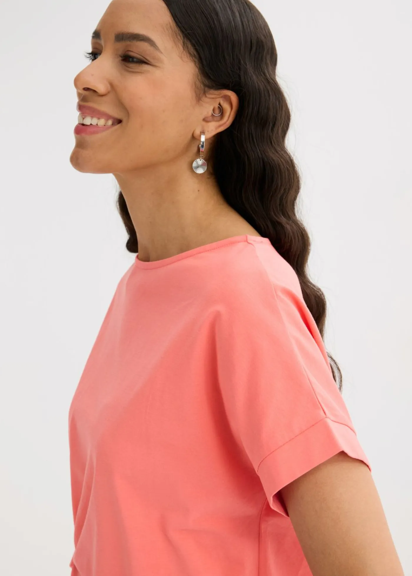 Sale Camiseta con detalle de nudo Mujer Camisetas