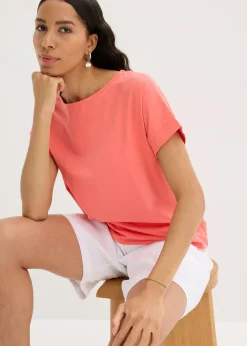Sale Camiseta con detalle de nudo Mujer Camisetas