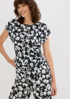 Online Camiseta con detalle de nudo Mujer Camisetas