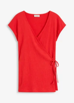 Online Camiseta con efecto cruzado Mujer Camisetas