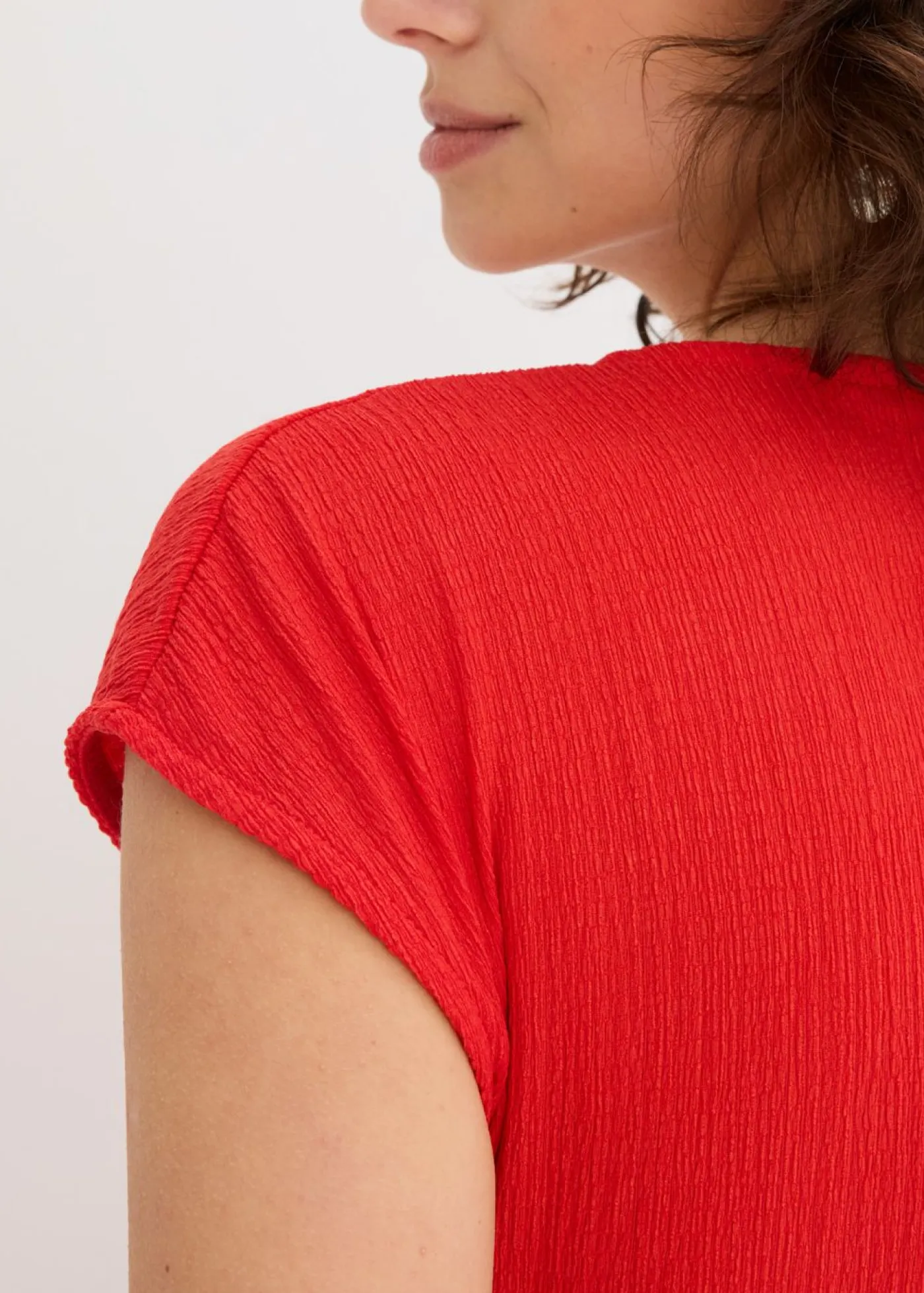Online Camiseta con efecto cruzado Mujer Camisetas