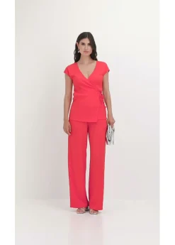 Online Camiseta con efecto cruzado Mujer Camisetas