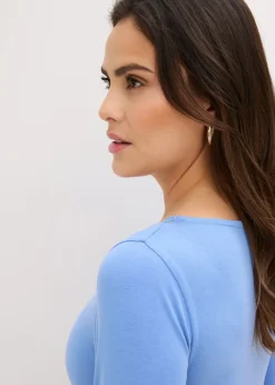 Online Camiseta con encaje Mujer Camisetas|Novedades