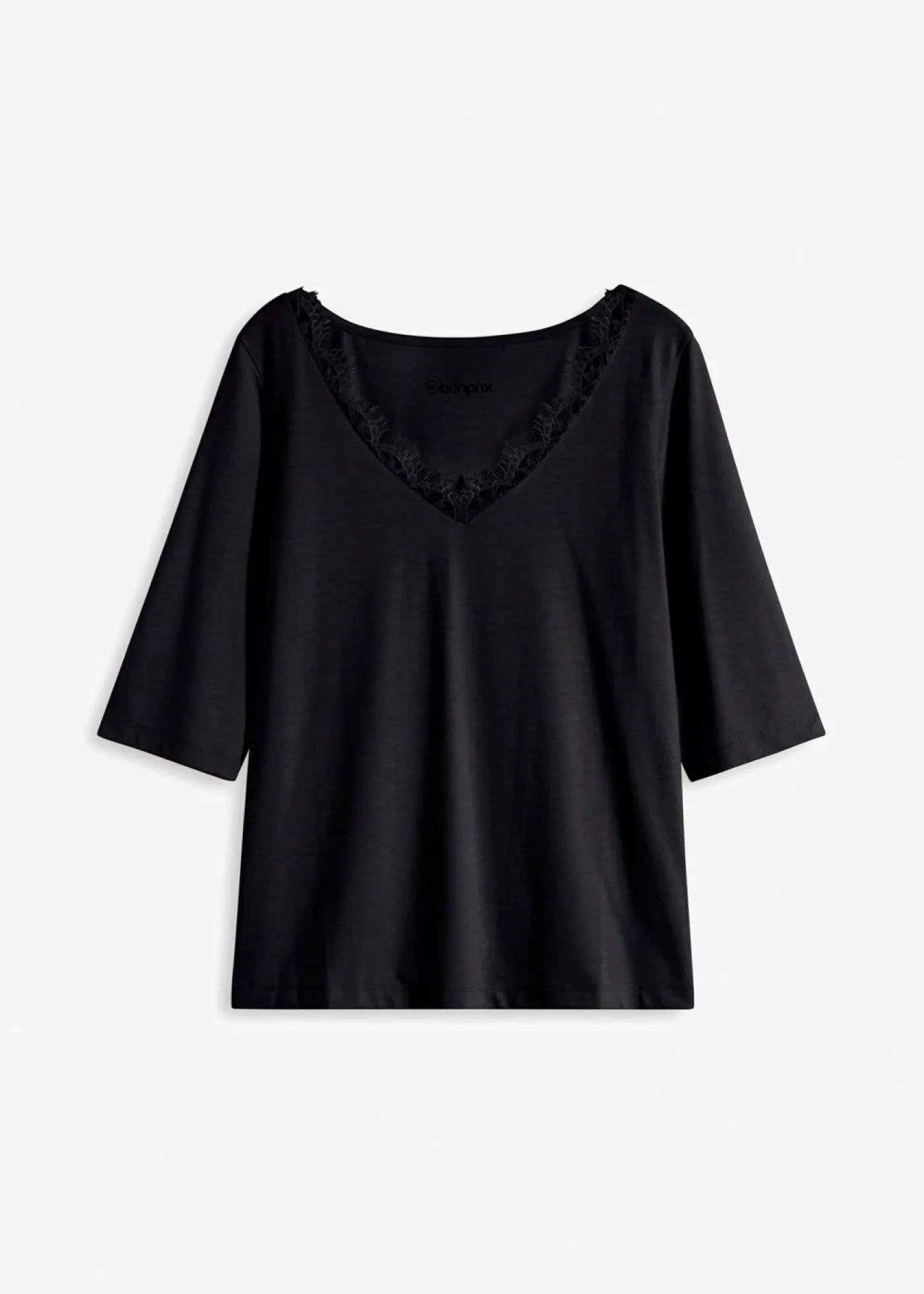 Sale Camiseta con encaje Mujer Camisetas|Novedades