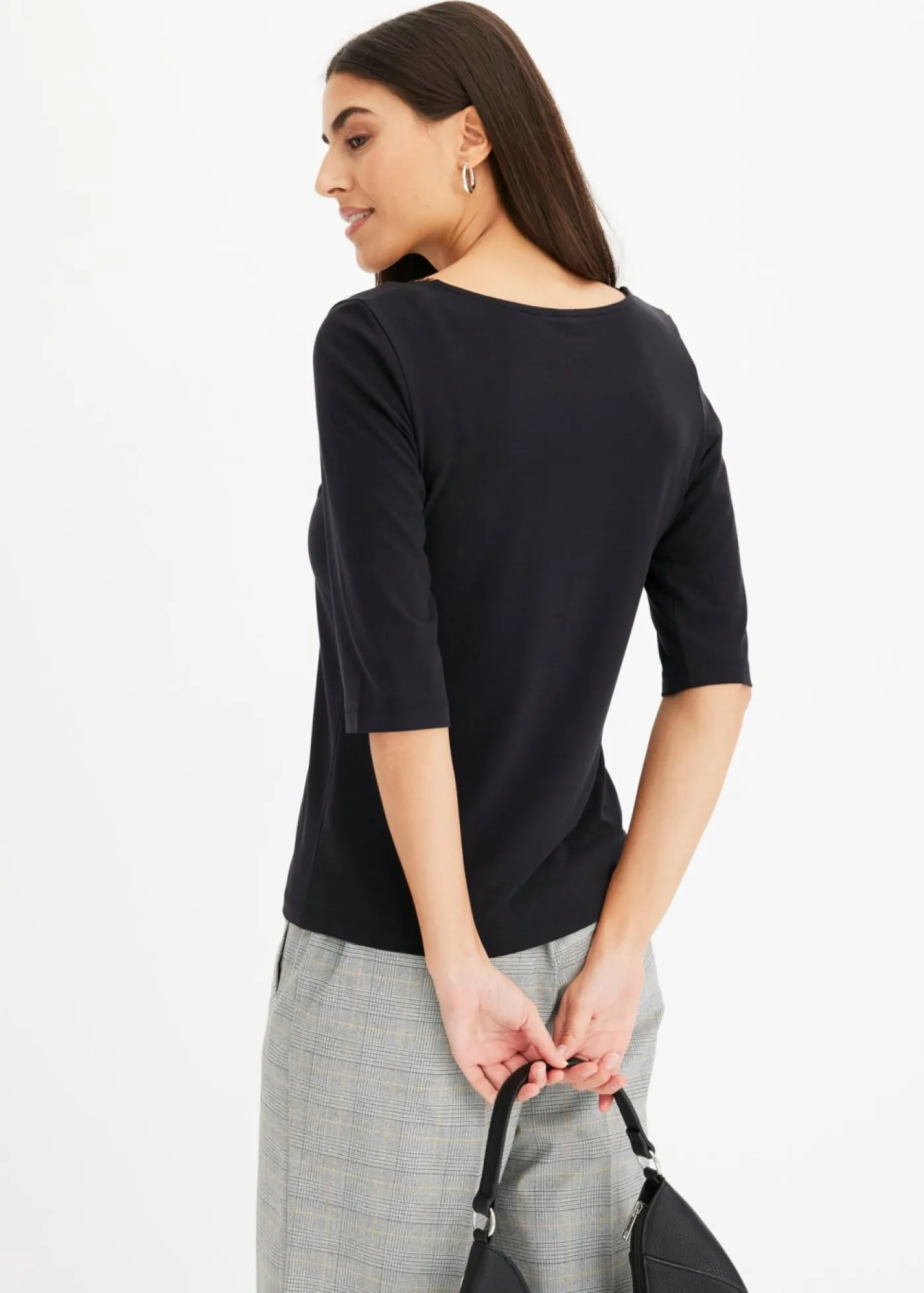 Sale Camiseta con encaje Mujer Camisetas|Novedades