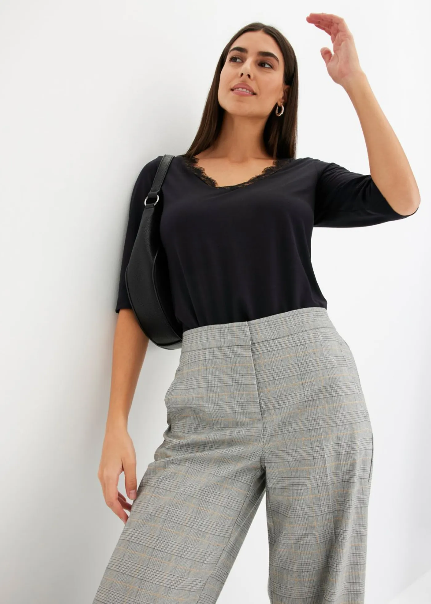 Sale Camiseta con encaje Mujer Camisetas|Novedades