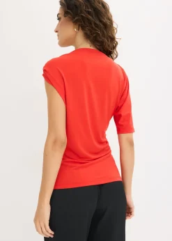 Hot Camiseta con escote asimétrico Mujer Camisetas