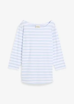 Best Camiseta con escote barco Mujer Básicos|Camisetas