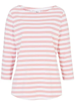 Sale Camiseta con escote barco Mujer Básicos|Camisetas