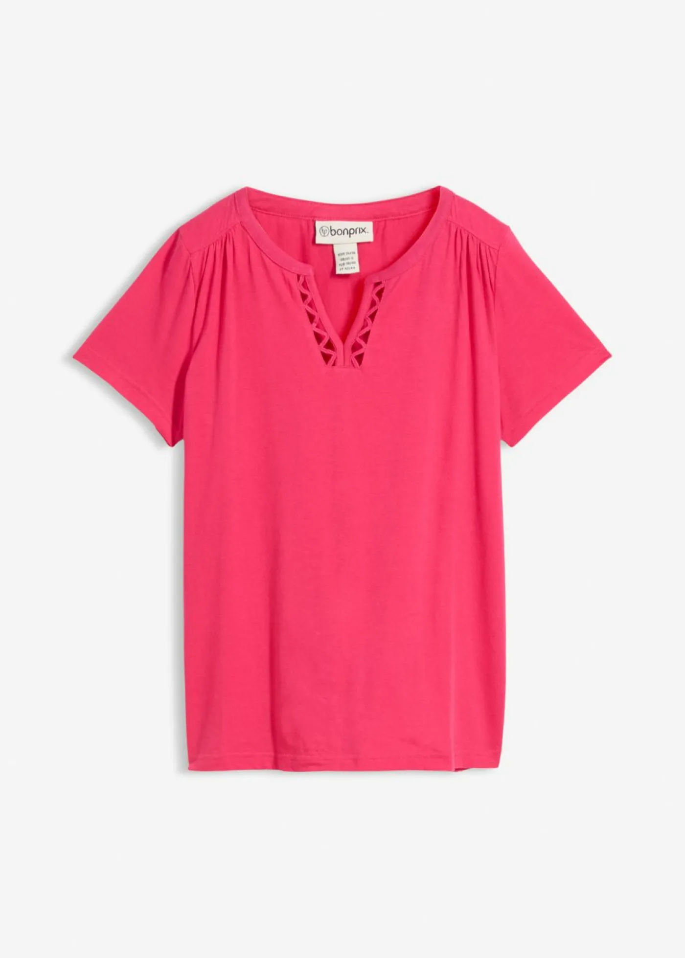 Best Camiseta con escote decorativo Mujer Camisetas|Novedades