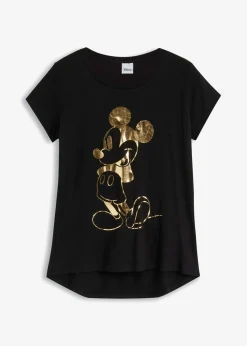 Hot Camiseta con estampado de Mickey Mouse Mujer Camisetas