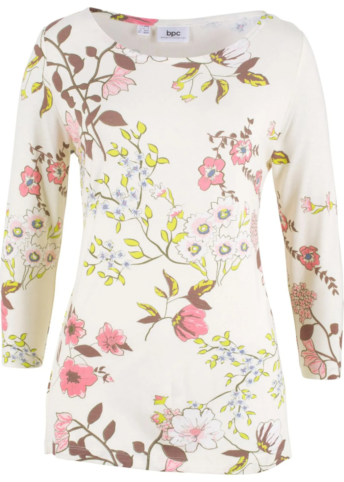 Discount Camiseta con estampado de flores Mujer Camisetas